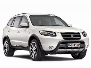 Hyundai Santa Fe Vanilla White